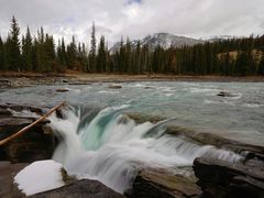 -阿萨巴斯卡瀑布观景点