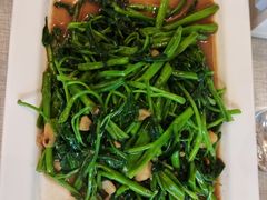 蒜头炒含羞草-建兴酒家(素里翁分店)