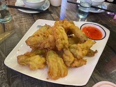 炸南瓜花-刘姐啤酒鱼民族演艺餐厅(西街总店)