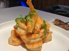 蜜汁酥皮虾-四季民福烤鸭店(王府井灯市口店)