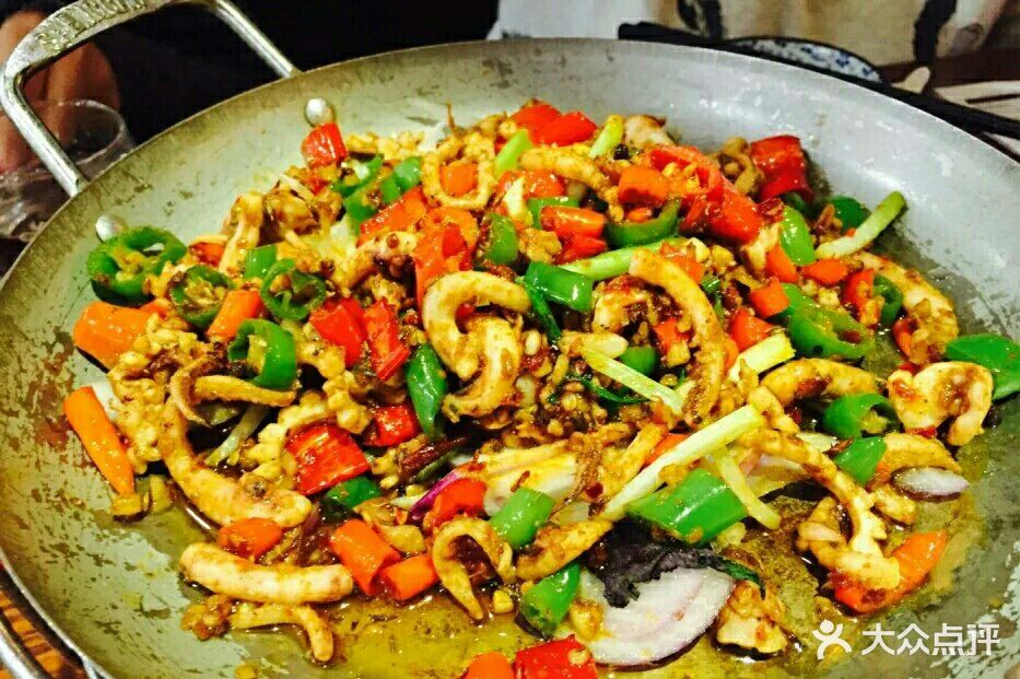 随缘小厨(银泰创意城店)平锅烤鱿鱼图片 - 第1张