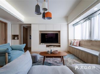 97平北欧风三居室装修，配色清新自然，喜欢这样的感觉