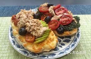 Avocado Tuna Ciabatta Brunch