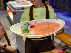 精品鲜鹅肠-潘小辣鲜肉老火锅