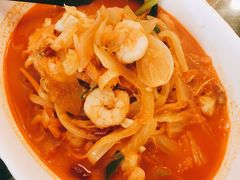 海鲜辣汤面-桃园中华料理炸酱面(燕儿岛路店)