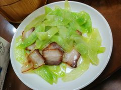 莴笋炒腊肉-红灯笼龙凤饭店(宁波老字号店)