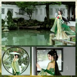 -苏州窝边小草摄影·汉服妆造跟拍(拙政园店)