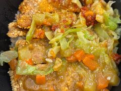 咖喱鸡腿排饭-永和大王(浦东南路店)
