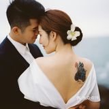拍婚纱照要不要露纹身?评论区留下你的看法[调皮]