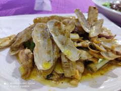 葱姜炒蛏子-和记小菜(七宝店)