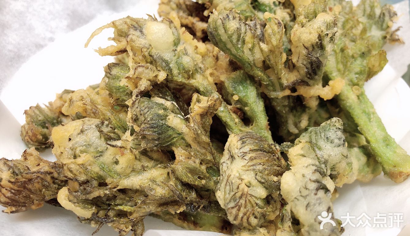 炸刺嫩芽,野菜也能做成天妇罗!