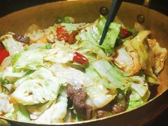 干锅手撕包菜-楼兰新疆主题餐厅(苏州中心店)