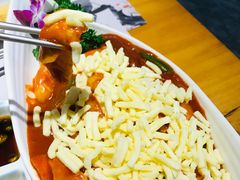 芝士之心年糕-唯成•韩国炭火烤肉 유성고기