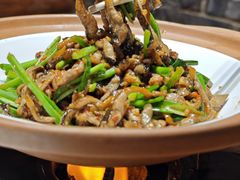 春韭爆鳝丝-丹江渔村(首都机场店)