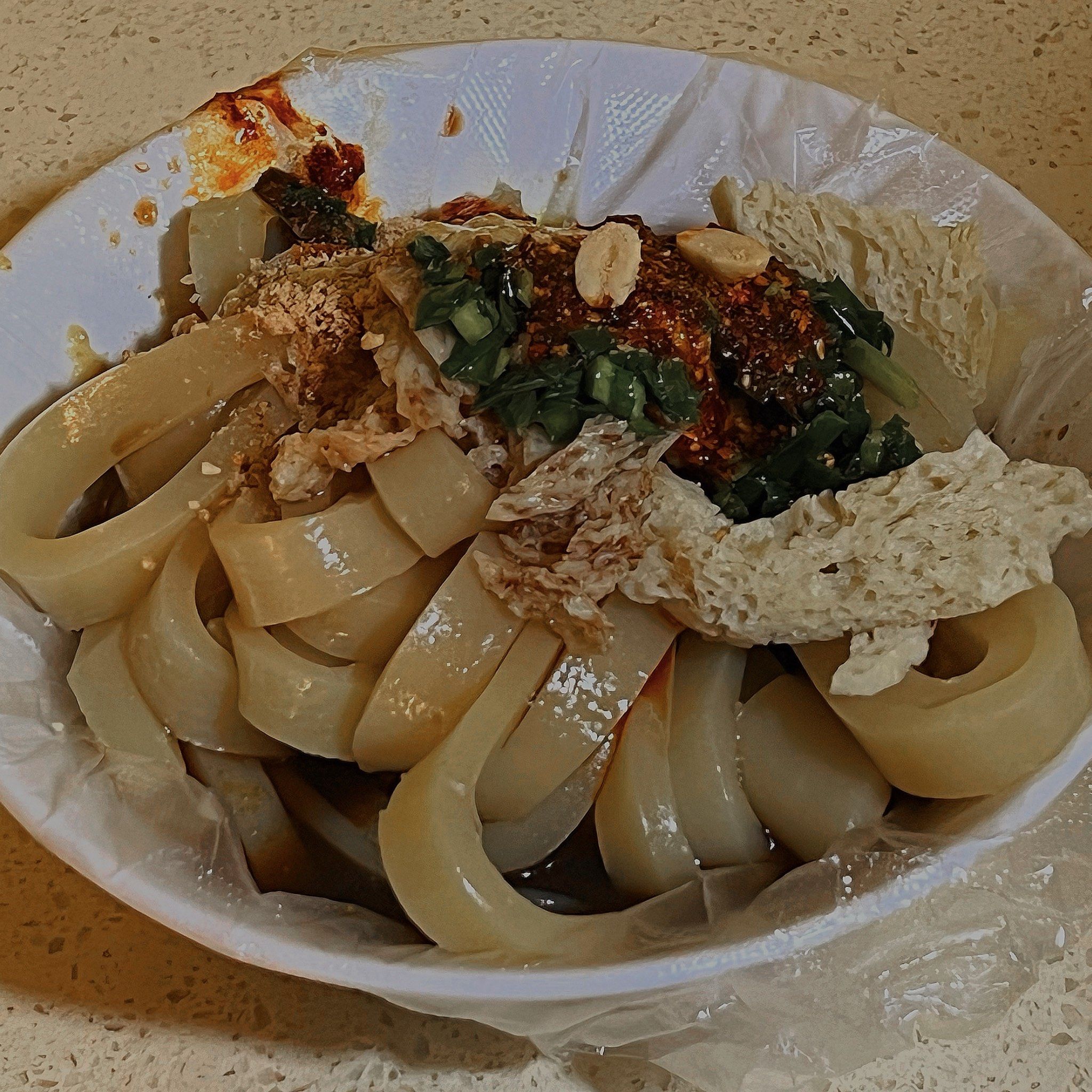 青甘大环线之西宁美食～～酿皮