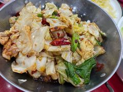 干锅包菜-东北酱大骨
