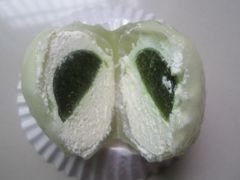 抹茶雪露切开图-元祖食品GANSO(星沙店)