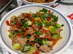 泡辣椒炒牛肉-壹盏灯(华远店)