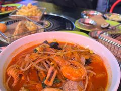 海鲜面-包装马车·韩国料理·포장마차