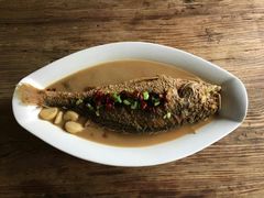 家烧深海大黄鱼-瓦库茶馆17号(海汇港店)