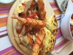 虾兵榴莲双拼-吃饼人西餐(南开店)