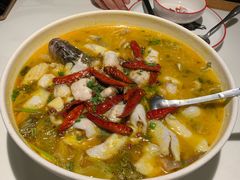 酸菜活鲈鱼-新白鹿餐厅(第一百货店)