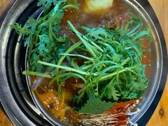 土豆排骨火锅-喇喇排骨火锅·传统韩式脊骨汤(望京西园总店)