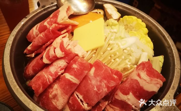 坂吉屋·居酒屋深夜食堂(龙湖店)牛肉寿喜锅图片