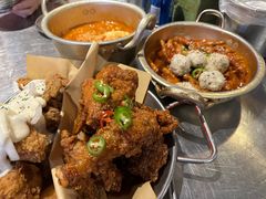 辣烤鸡爪-富乐满韩国正宗炸鸡韩国料理(虹泉路店)