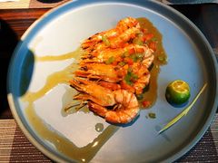 柠汁煎虾-山葵家·创意料理(临平银泰城店)