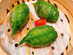 碧绿鲜虾香茜饺-金牌禄运·点心·啫煲(百信广场店)
