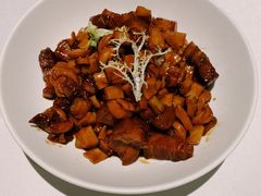 红烧肉炒笋丁-玫瑰厅上海菜(兴国路店)