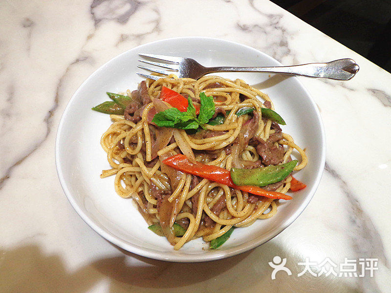 黑椒牛肉意粉