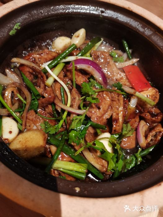 旺爷砂锅·茶作(国贸城店)啫啫猪大肠煲图片