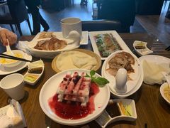蒜蓉蒸秋葵-北京老铺烤鸭(西稍门店)