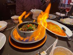 火焰黄牛肉-海派悦庭·海胆烧麦·新融合菜(凯德广场店)