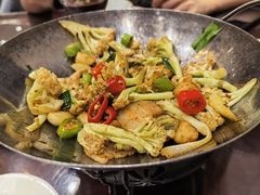干锅有机花菜-前门烤鸭(江东中路店)