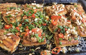 Golden Garlic Shrimp