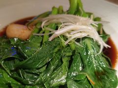 油淋脆菜心-绿茶餐厅(松江万达店)