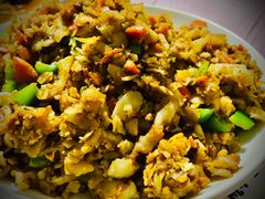 -陕北农家小吃风干羊肉剁荞面
