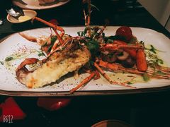 香焗龙虾配自制黑松露酱-上海苏宁宝丽嘉酒店·Cafe Bellagio西餐厅