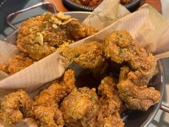 黄油蒜炸鸡翅-富乐满韩国正宗炸鸡韩国料理(虹泉路店)