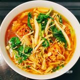 鲜香好吃又开胃的焦炸丸子汤[调皮]