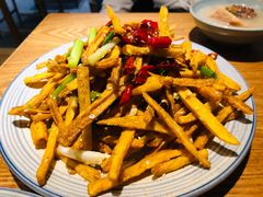 干煸藕丝-静一餐厅·湖北菜(前门创始店)