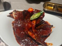 -草家酱蟹炭火烤肉店(珲春南路一店)