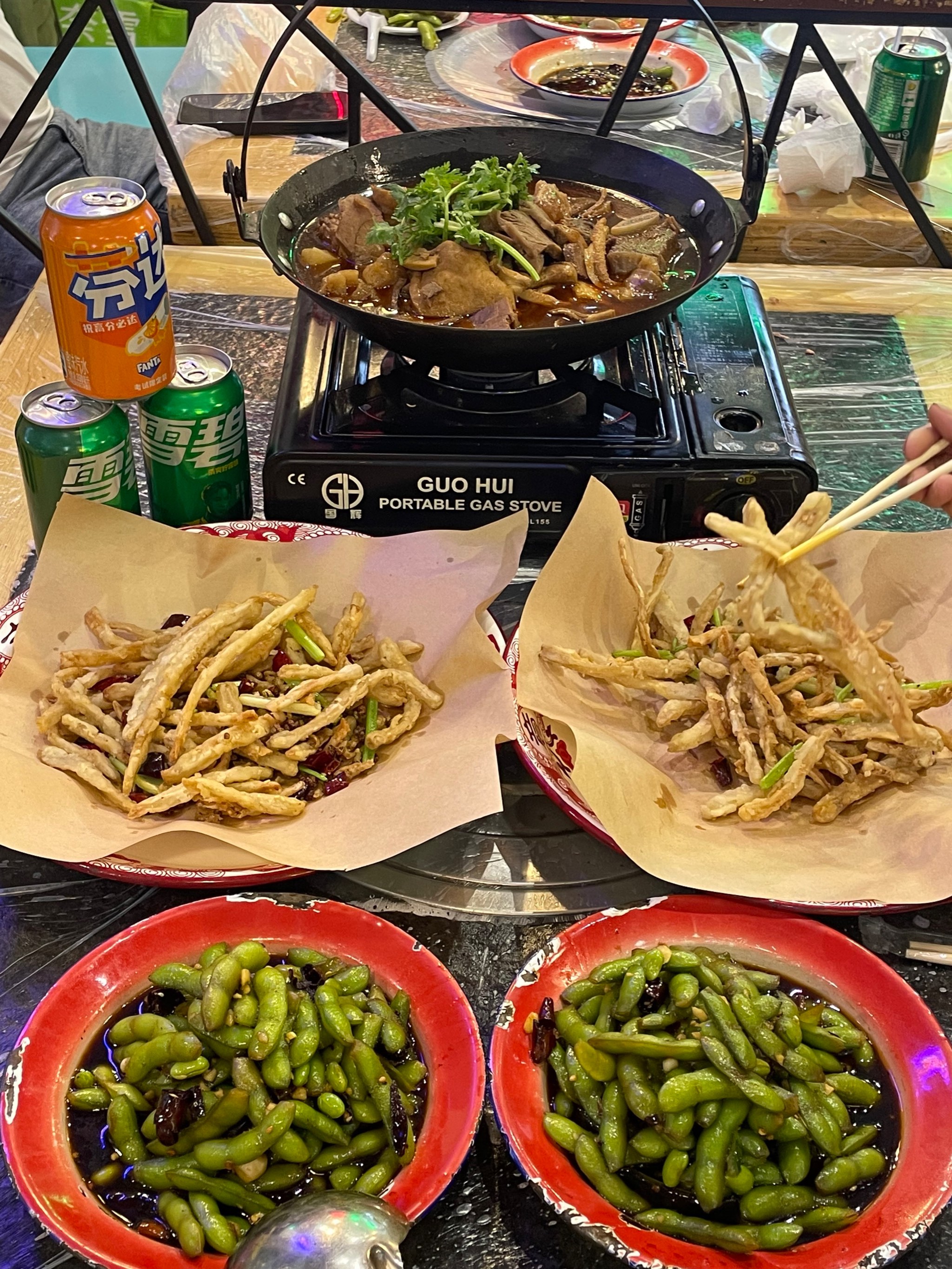 南湖广场附近美食图片