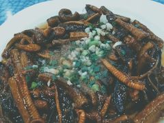 现划鳝丝-新恬乐大酒家(沧达大厦店)