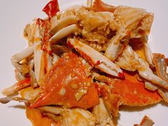 红烧梭子蟹-老头儿油爆虾(胜利河美食街店)