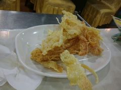 炸腐竹-潮泰牛肉火锅 · 创于1992年(车公庙店)