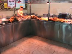 面包甜点陈列柜-老苗炸鸡(天下汇国际购物中心店)
